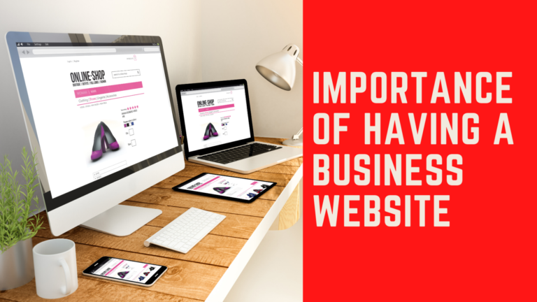 Importance of having a business website